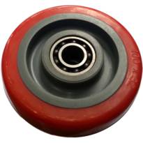 Gia Cuong 100 Red PU (PP core) wheel