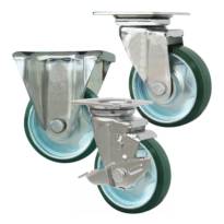 Phong Thanh L200 Plate, Steel core PU caster