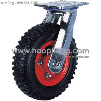 Phong Thanh H250 Plate, Cast-iron core rubber caster
